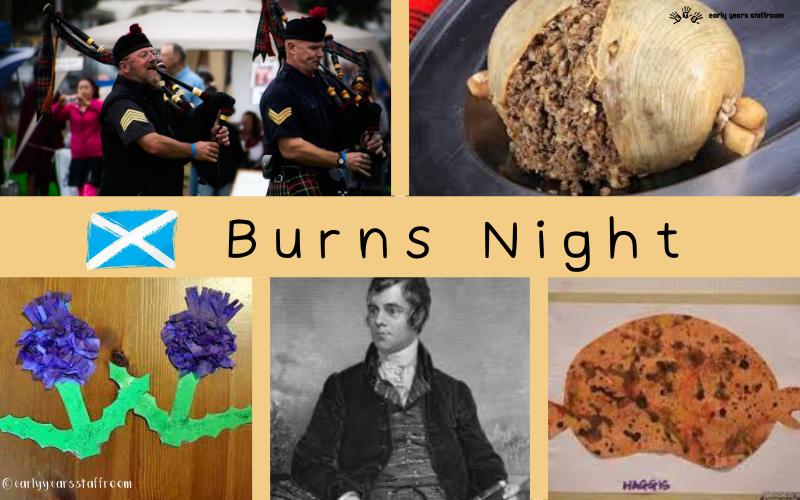 Burns Night Early Years Staffroom