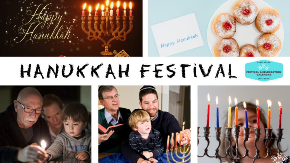 Festival of lighs calendar Hanukkah 8 day countdown jewellery gifts ladles girl
