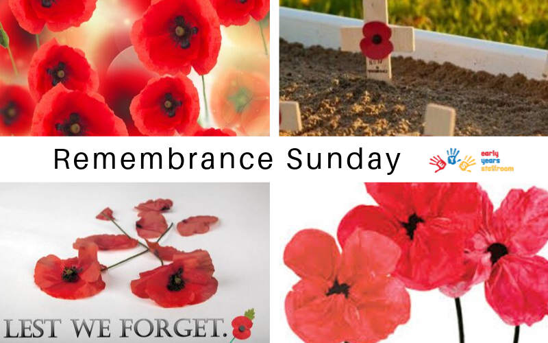 Remembrance Sunday | Early Years Staffroom Events Calendar