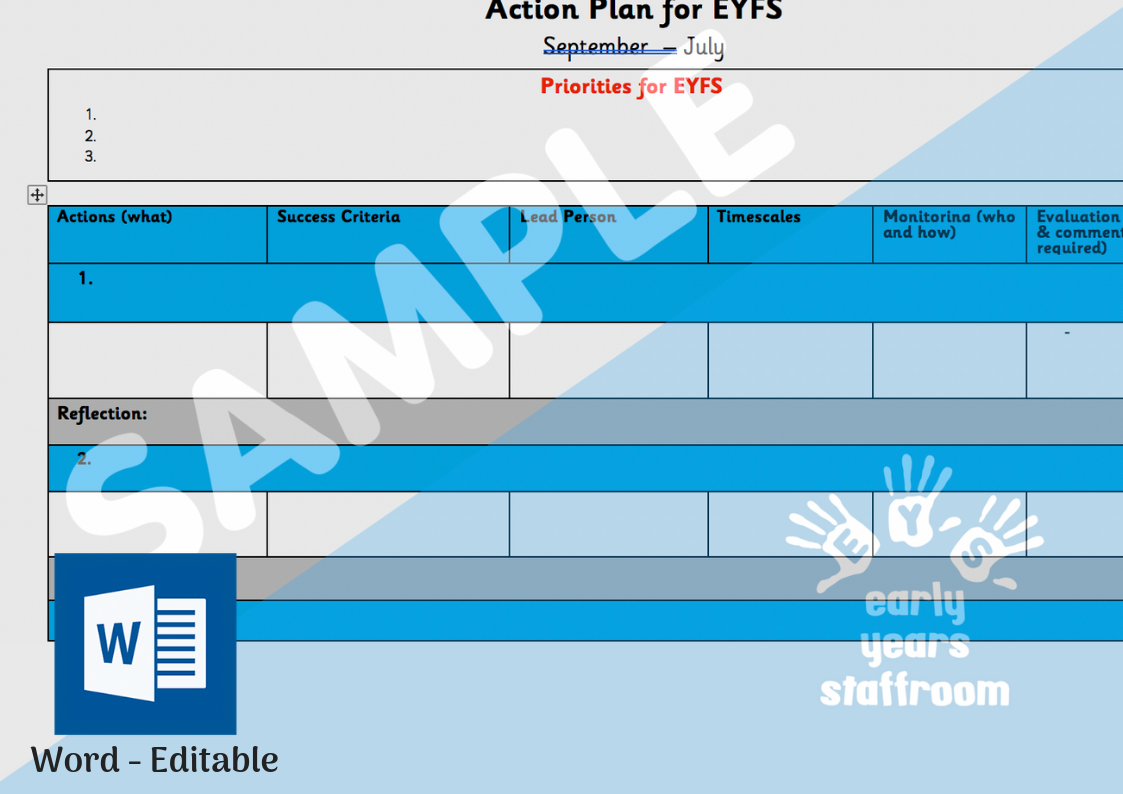 Development Action Plan For Early Years EYFS Early Years Staffroom development-action-plan-for-early-years-eyfs-early-years-staffroom