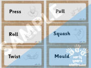 Hand Drawn Word Cards