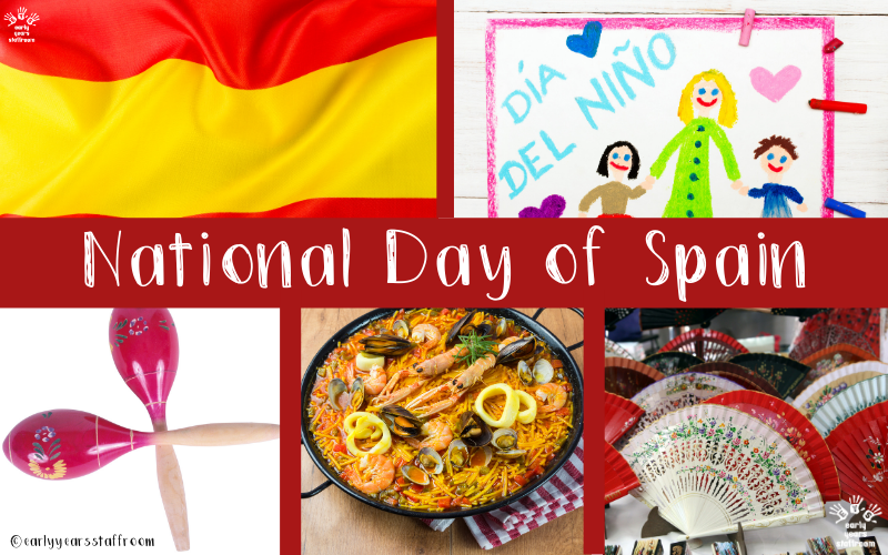 National Day of Spain Early Years Events Calendar