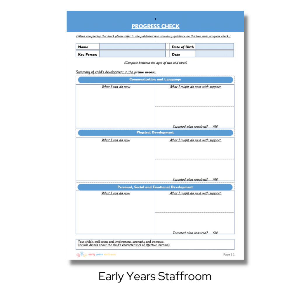 Why do we have a two year progress check early years blog