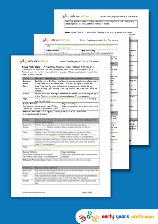 Early Years Resources