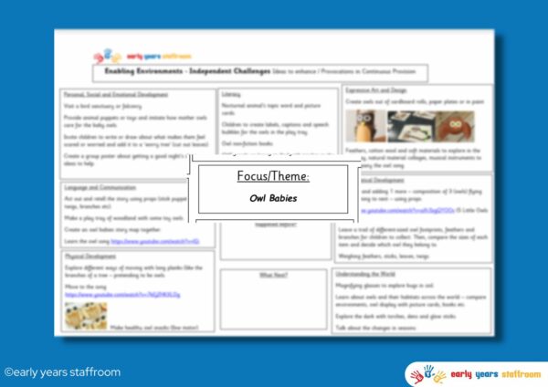 Early Years Resources