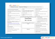Early Years Resources and Planning
