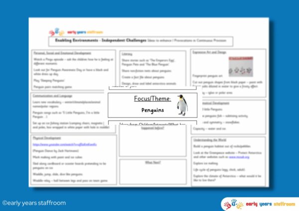 Early Years Resources
