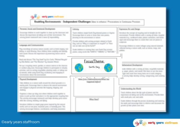 Early Years Resources
