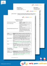 Early Years Resources