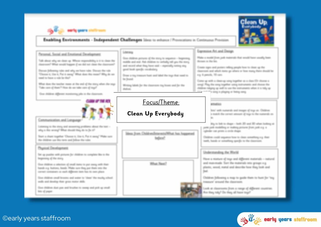 Early Years Resources