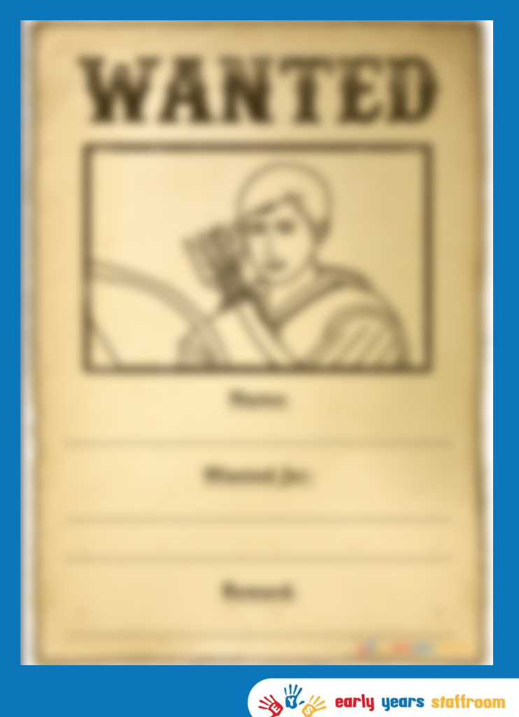 Robin Hood Wanted Poster