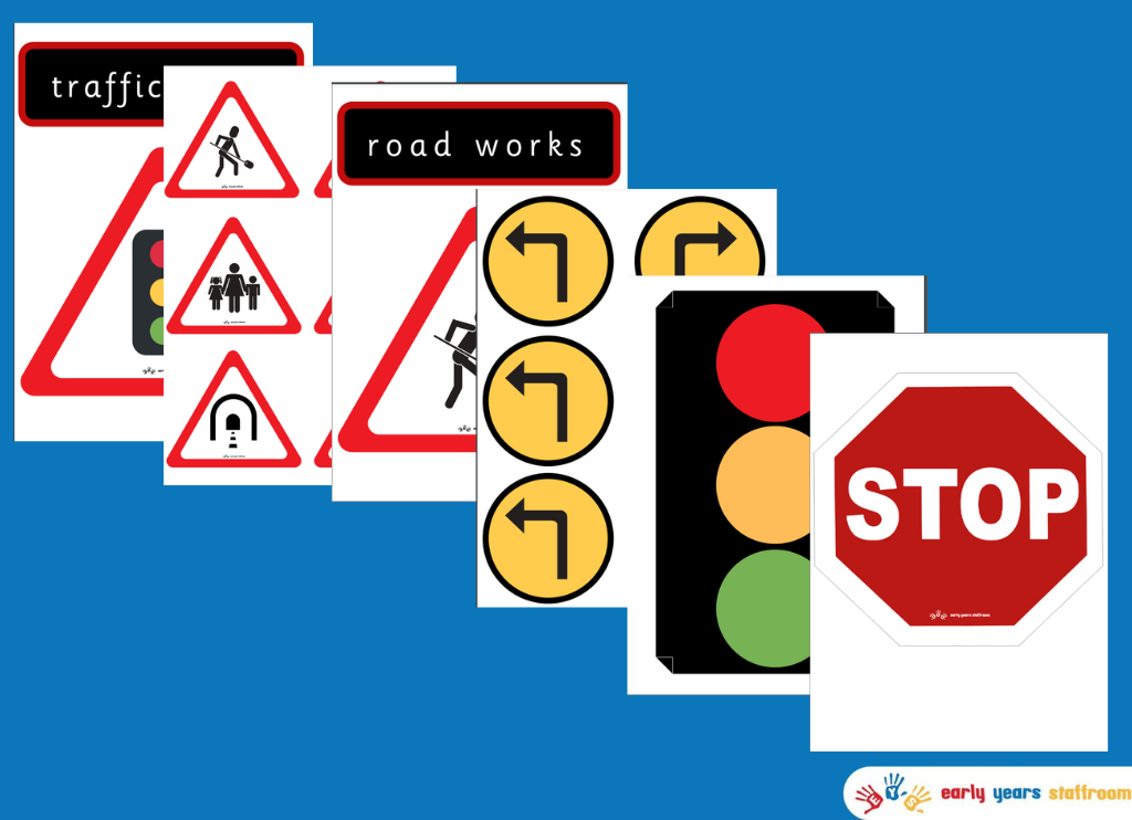 Transport Road Safety Role Play Pack - Trains, Planes & Automobiles