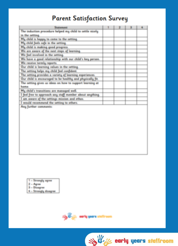 Parent Satisfaction Survey