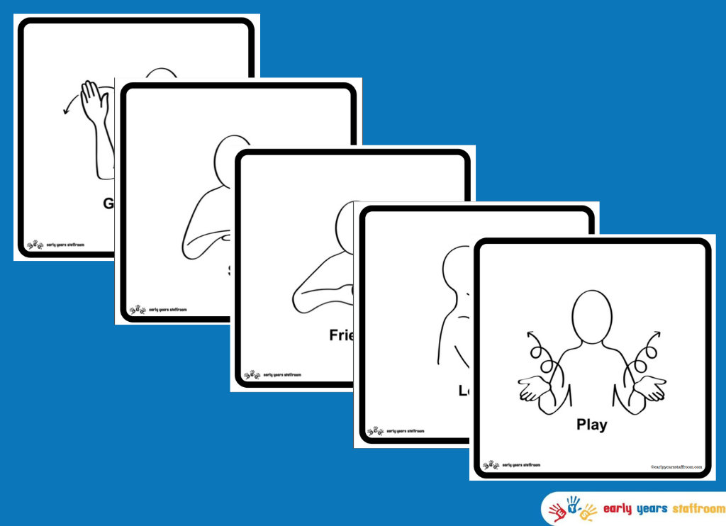 Sign Language Cards