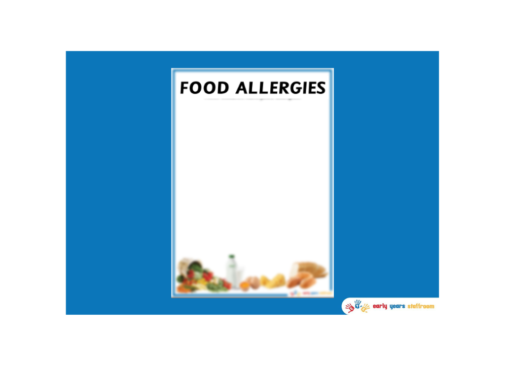 Food Allergy Poster