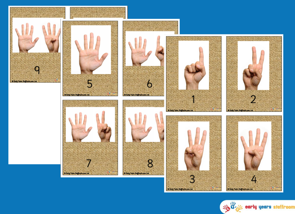 Number Fingers Home Learning