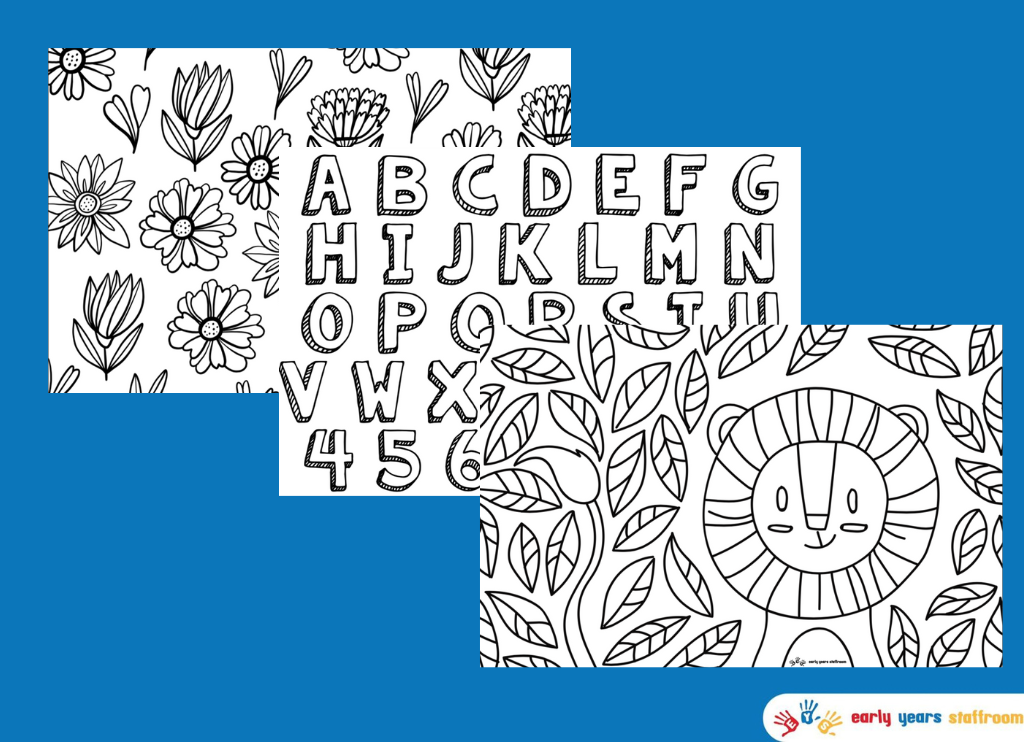 Mindfulness Colouring Sheets Home Learning