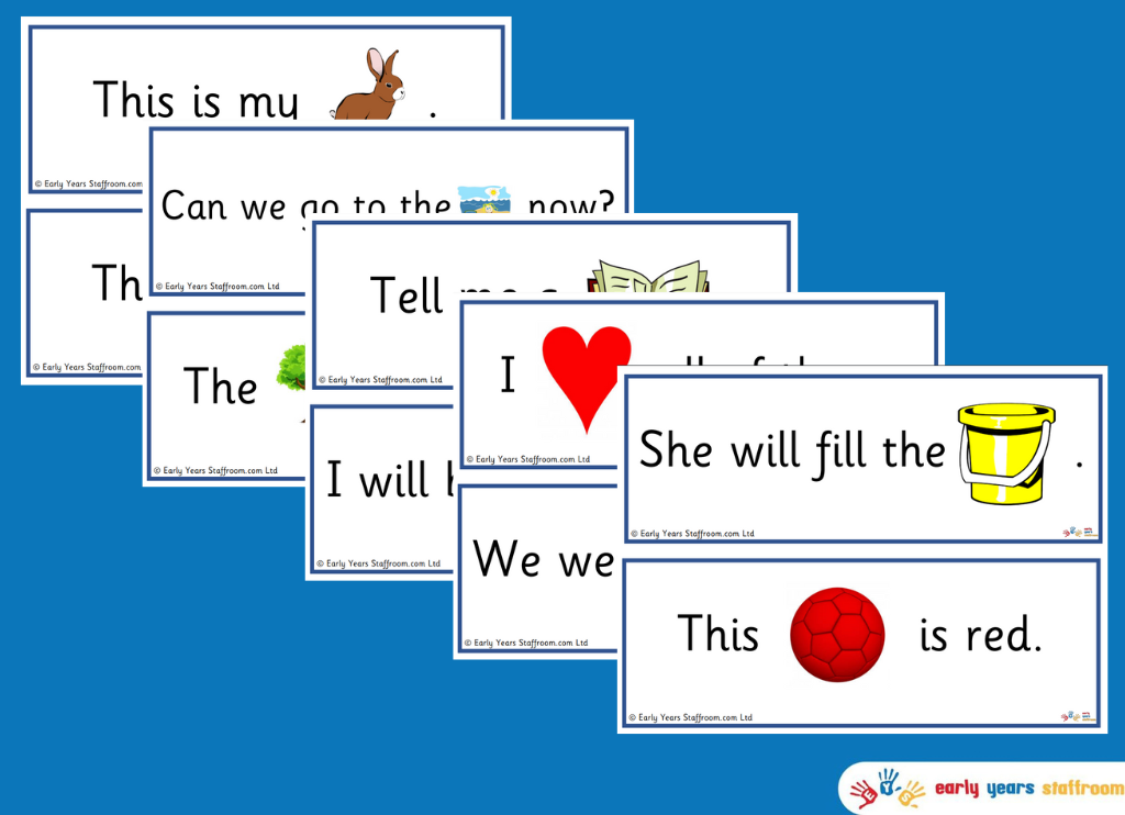 Phonics Phase 3 Sentences Picture Sentences