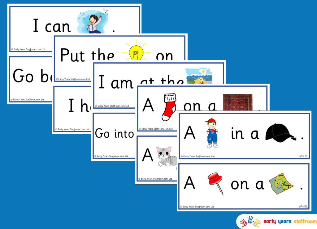 Phonics Phase 2 Sentences Picture Sentences