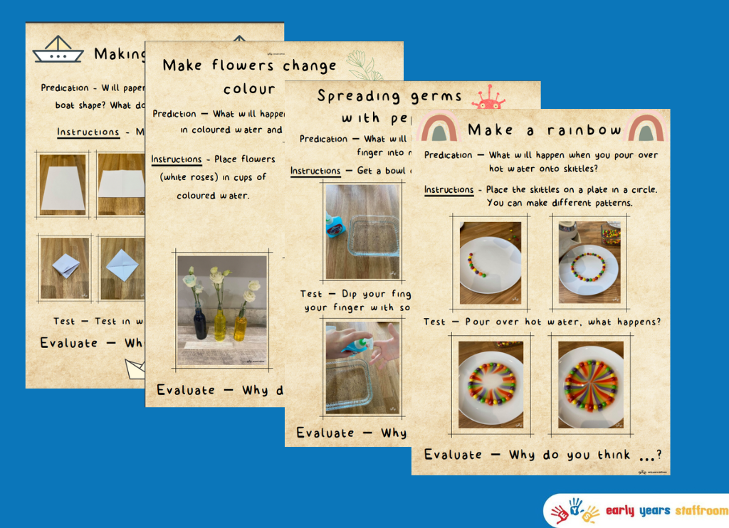 Science Experiments for Early Years Home Learning
