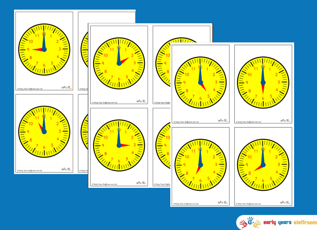 O Clock Flashcards