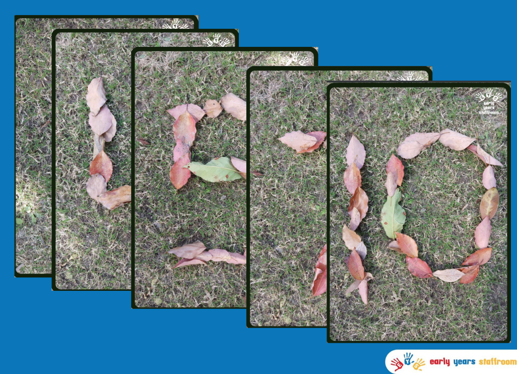 Leaf Numbers 1 - 20 Outdoor Learning