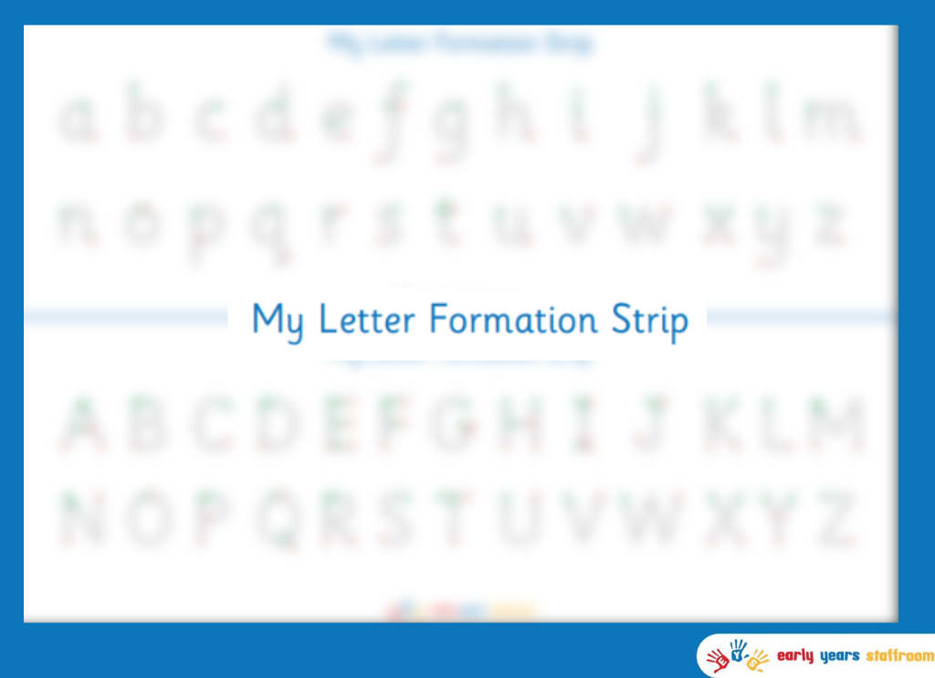 Letter Formation- upper and Lower Cases Curly K