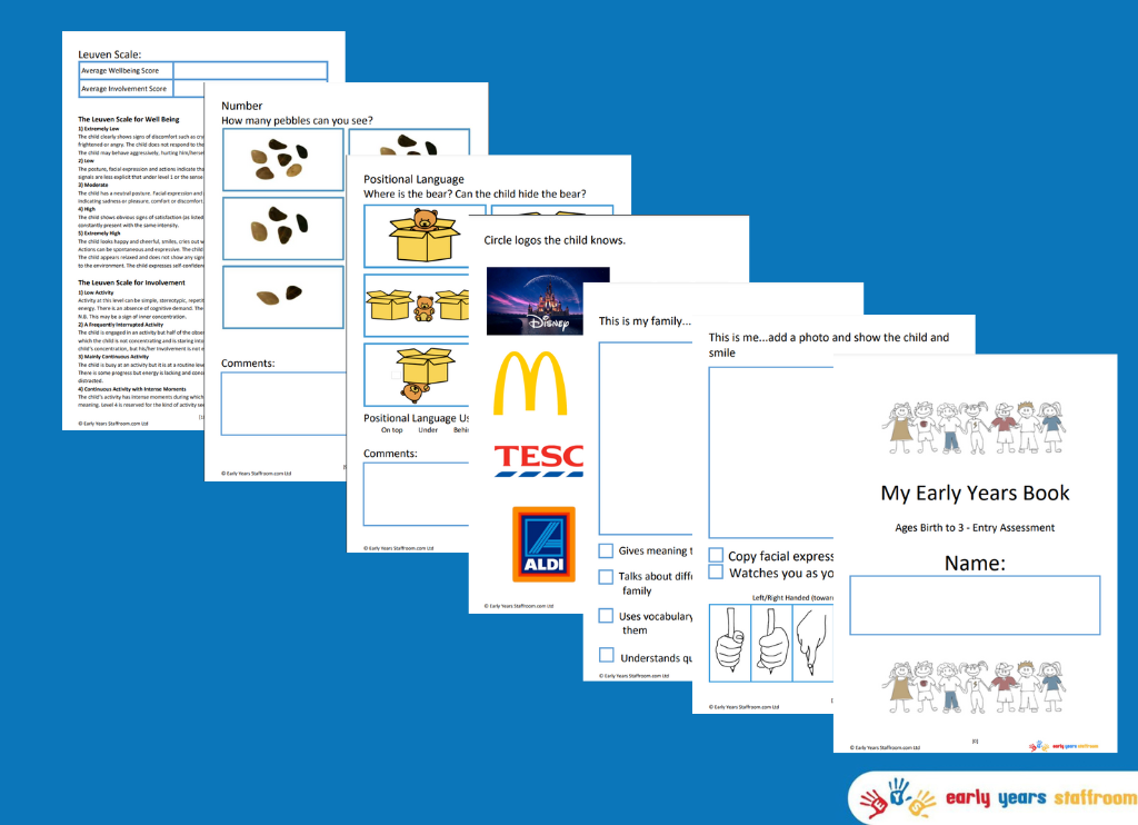 Baseline Document Nursery Birth to 3 New EYFS 2021