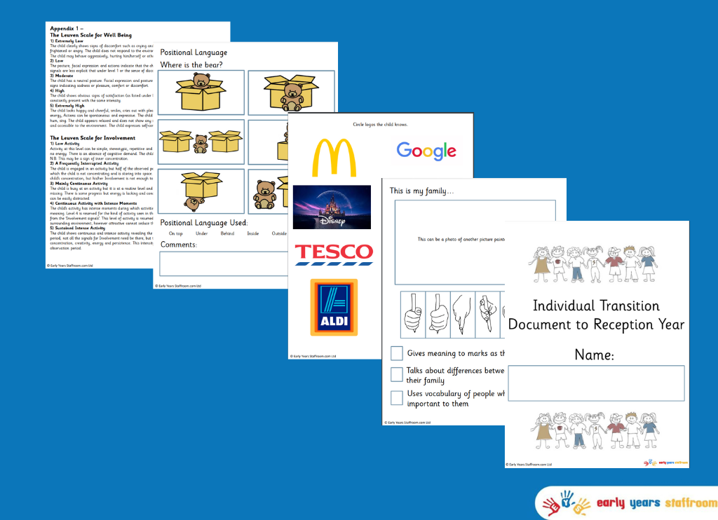 Individual Transition Document Reception to Year 1