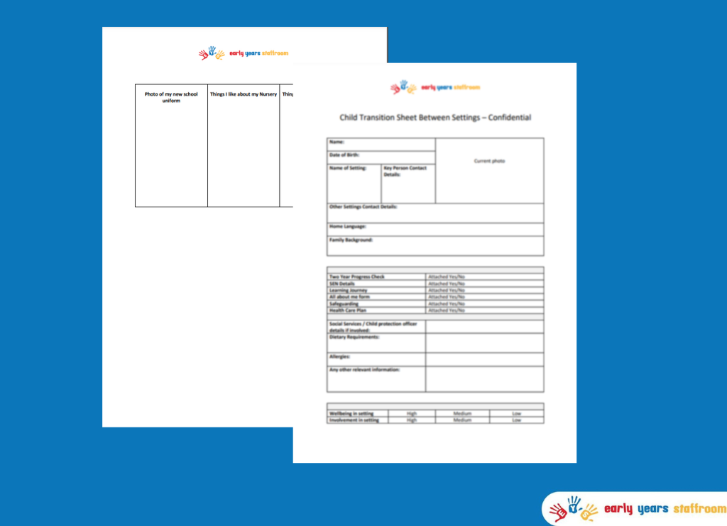 Child Transition Sheet Between Settings Editable