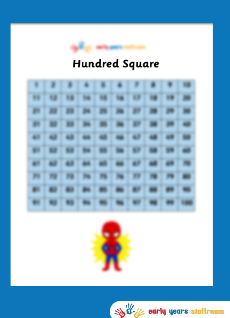 Hundred Square - Superhero