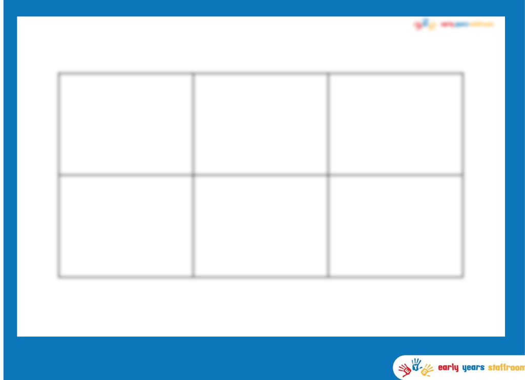 Blank Bingo Board ( 6 Squares)