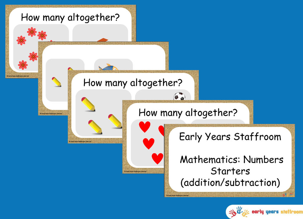 Maths Numbers Starters ( Addition / Subtraction ) Powerpoint