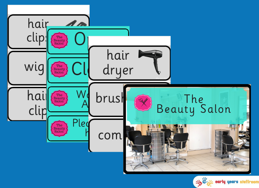 Beauty Salon Role Play Pack