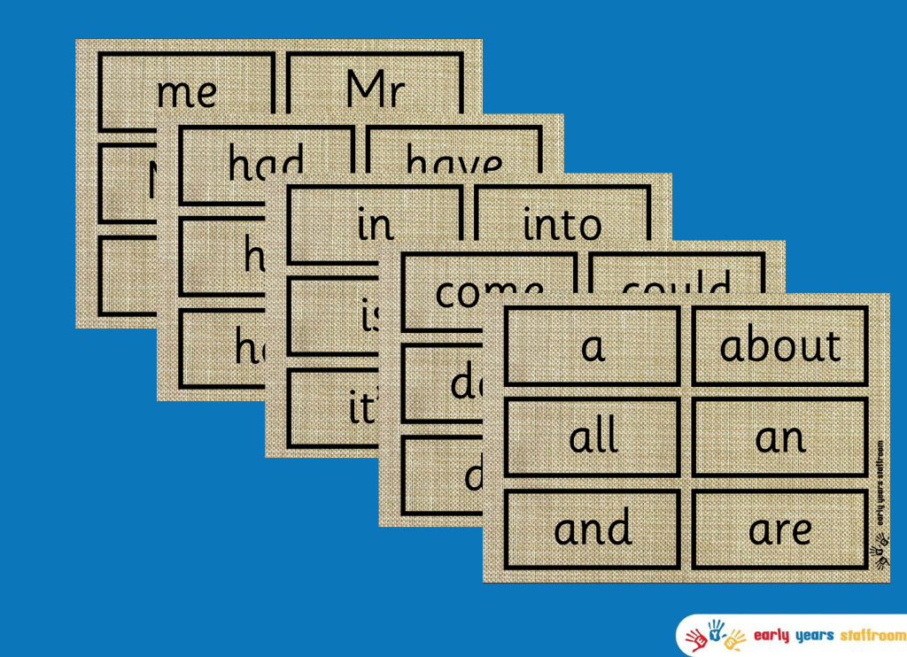 High Frequency Words Hessian
