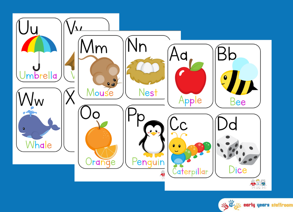 A-Z Alphabet Cards