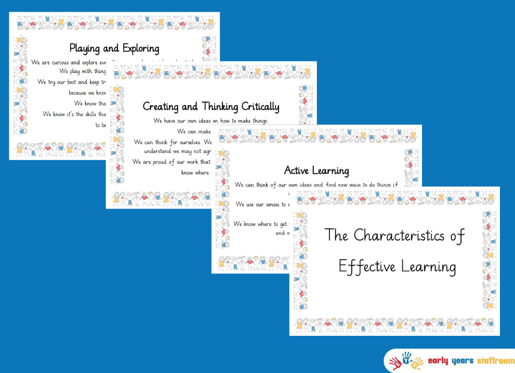 Characteristics of Effective Learning Poster's