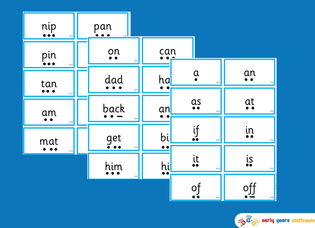 Phase 2 Flash Tricky Word and High Frequency Cards