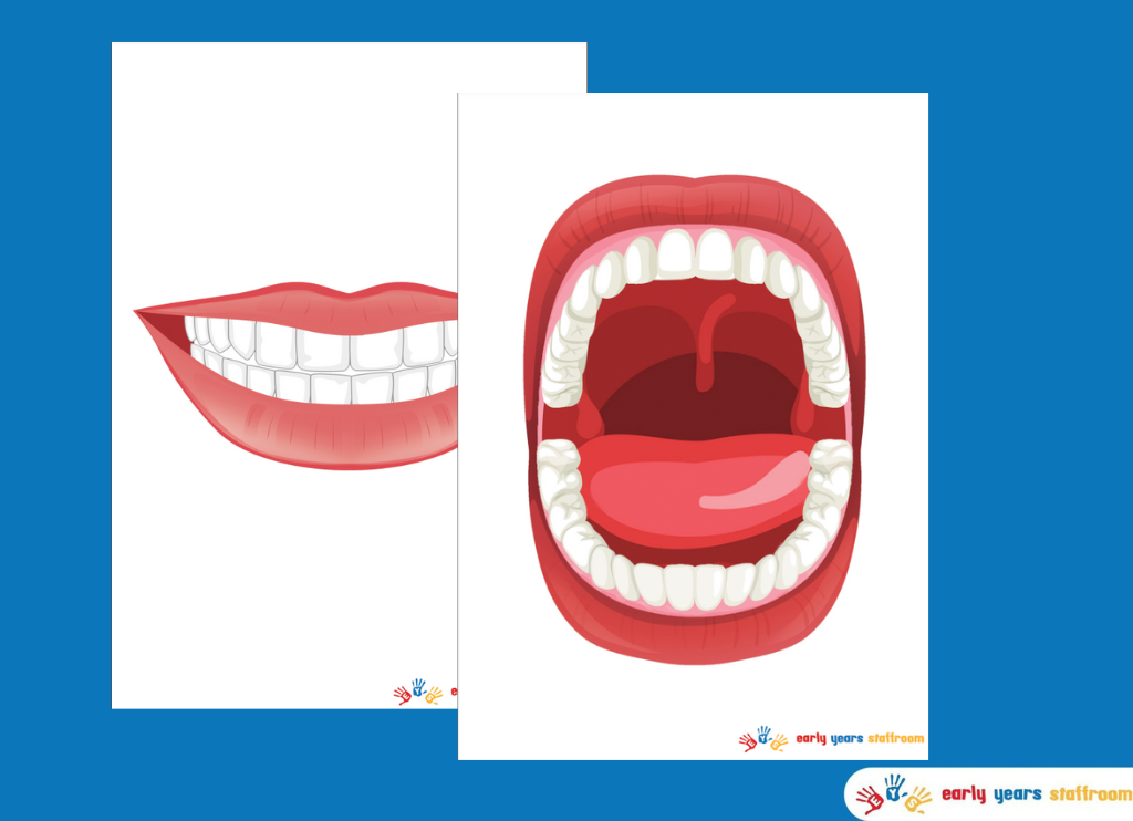 Oral Hygiene Mouth Cards