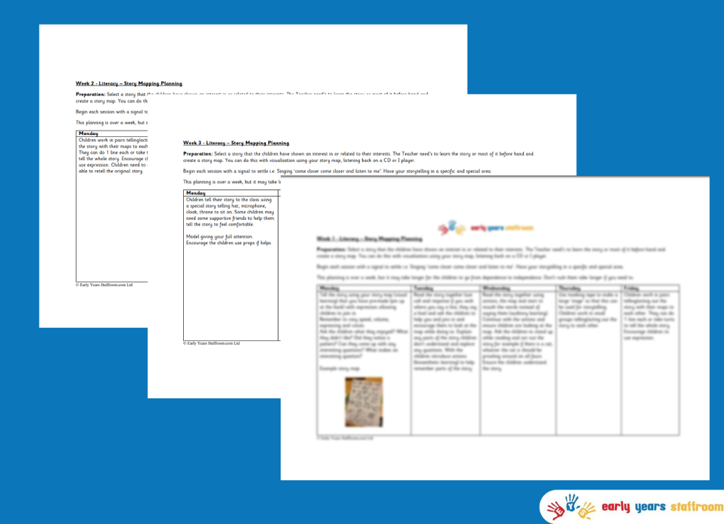 Story Mapping Literacy Planning