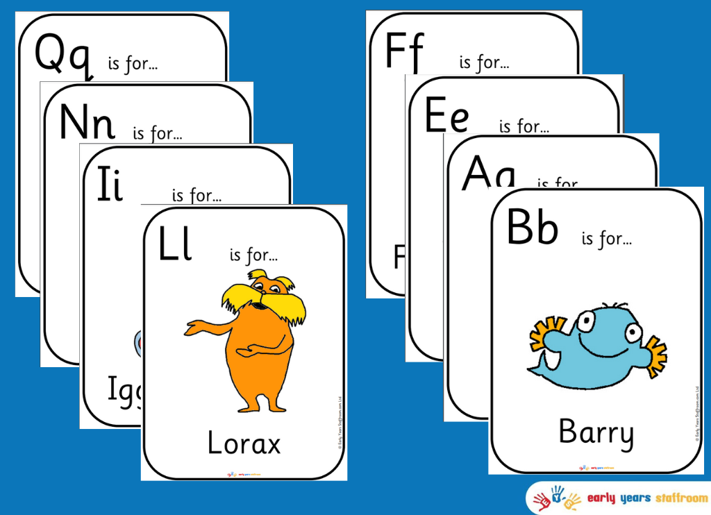 Popular Characters Book Alphabet A-Z (Standard Font)
