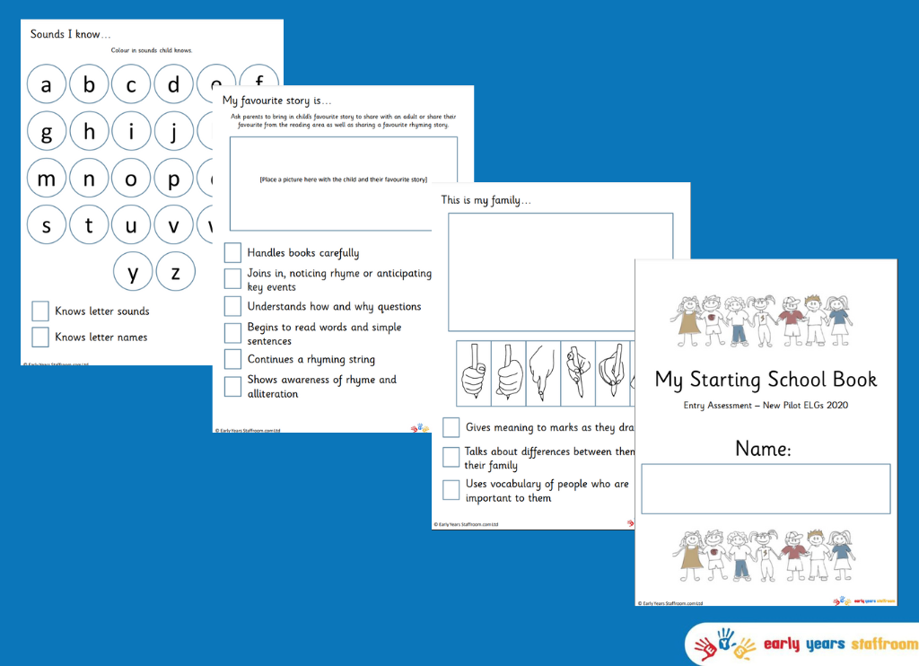 Baseline Assessment Document Reception New EYFS 2021