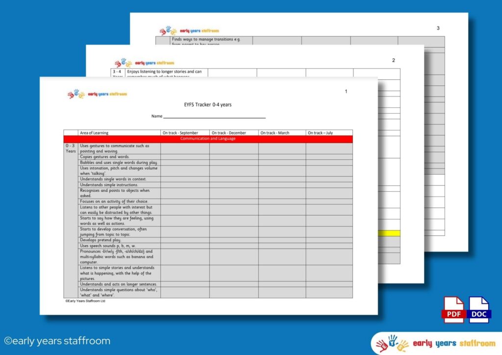 Early Years Nursery Resources And Planning To download